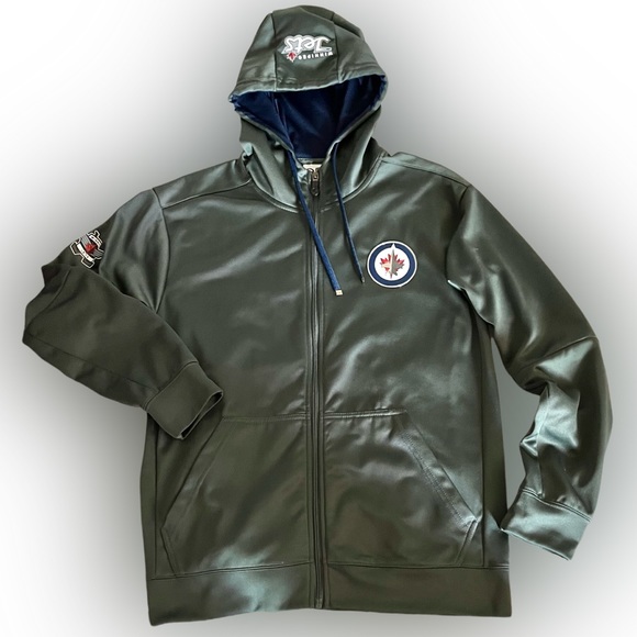 Winnipeg JETS Zip Hoodie - NWOT. Medium. - Picture 1 of 7